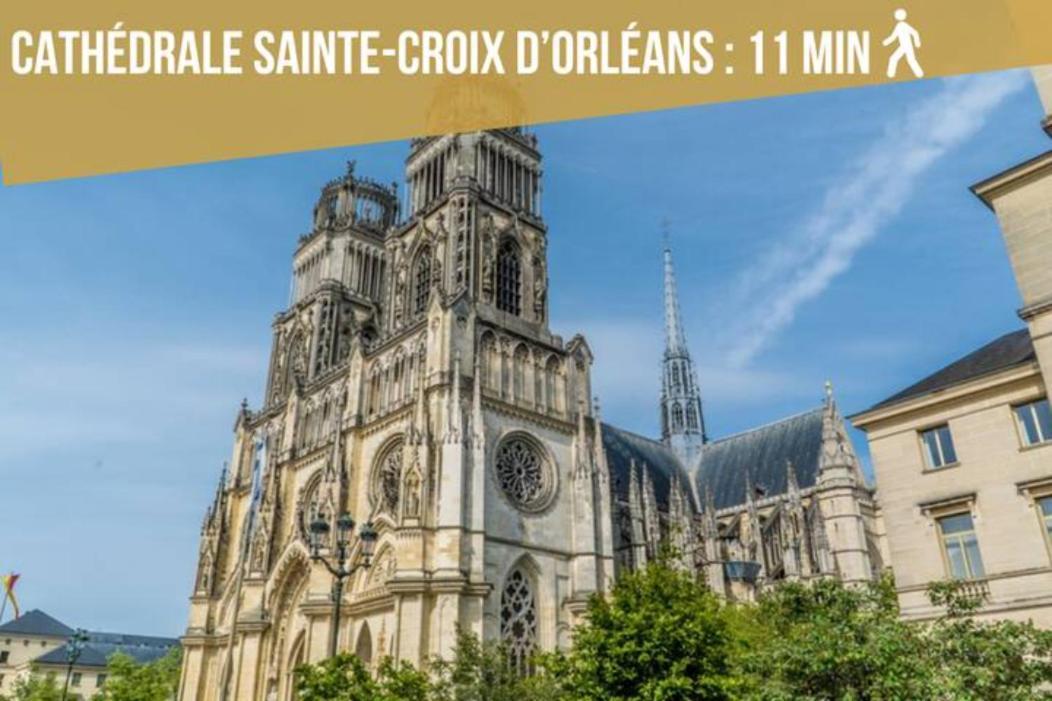 Spacieux Studio Neuf Orleans Centre Apartment Екстериор снимка